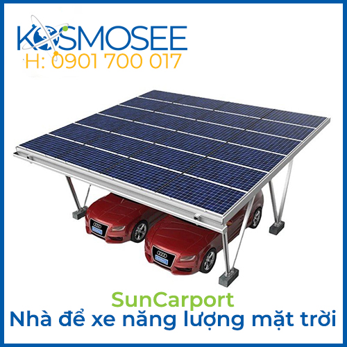 SunCarport - Bãi đỗ xe năng lượng mặt trời