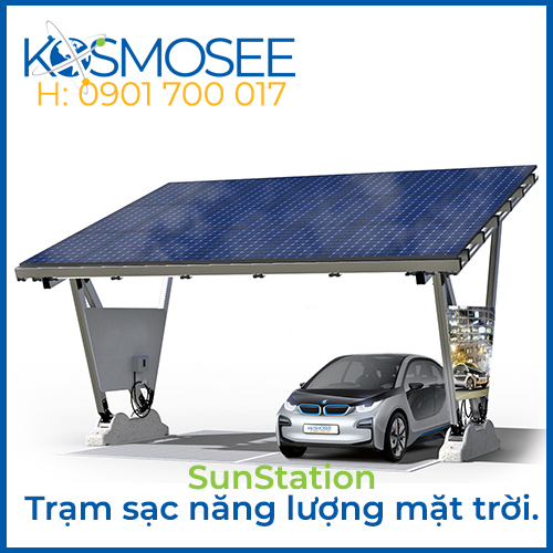 SunStation - Trạm sạc xe điện năng lượng mặt trời